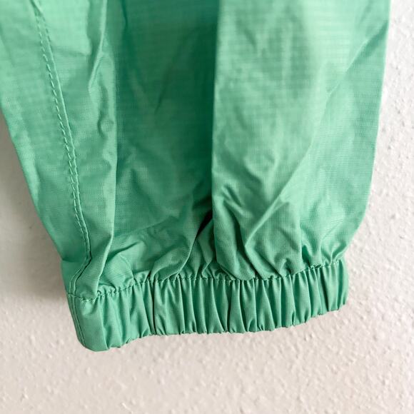 Marmot Kid Sz L (10-12) Green Windbreaker Waterproof Hooded Jacket Lightweight - Picture 6 of 16